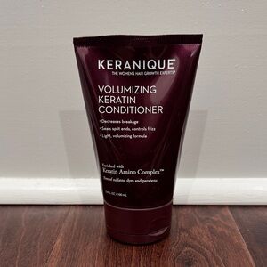 NEW Keranique Volumizing Keratin Hair Conditioner, 3.4 fl oz